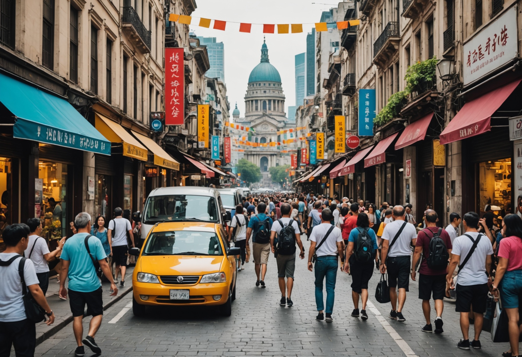 Beautiful Garden with Various Plants
